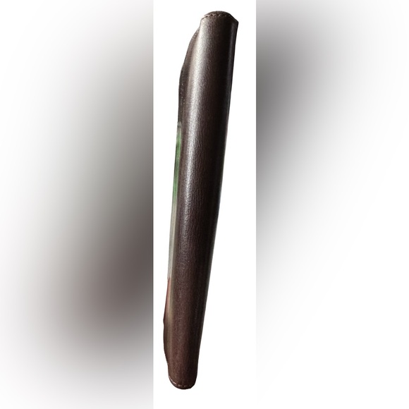 Coach Vintage Kisslock Mahogany Leather Wallet - Picture 8 of 14